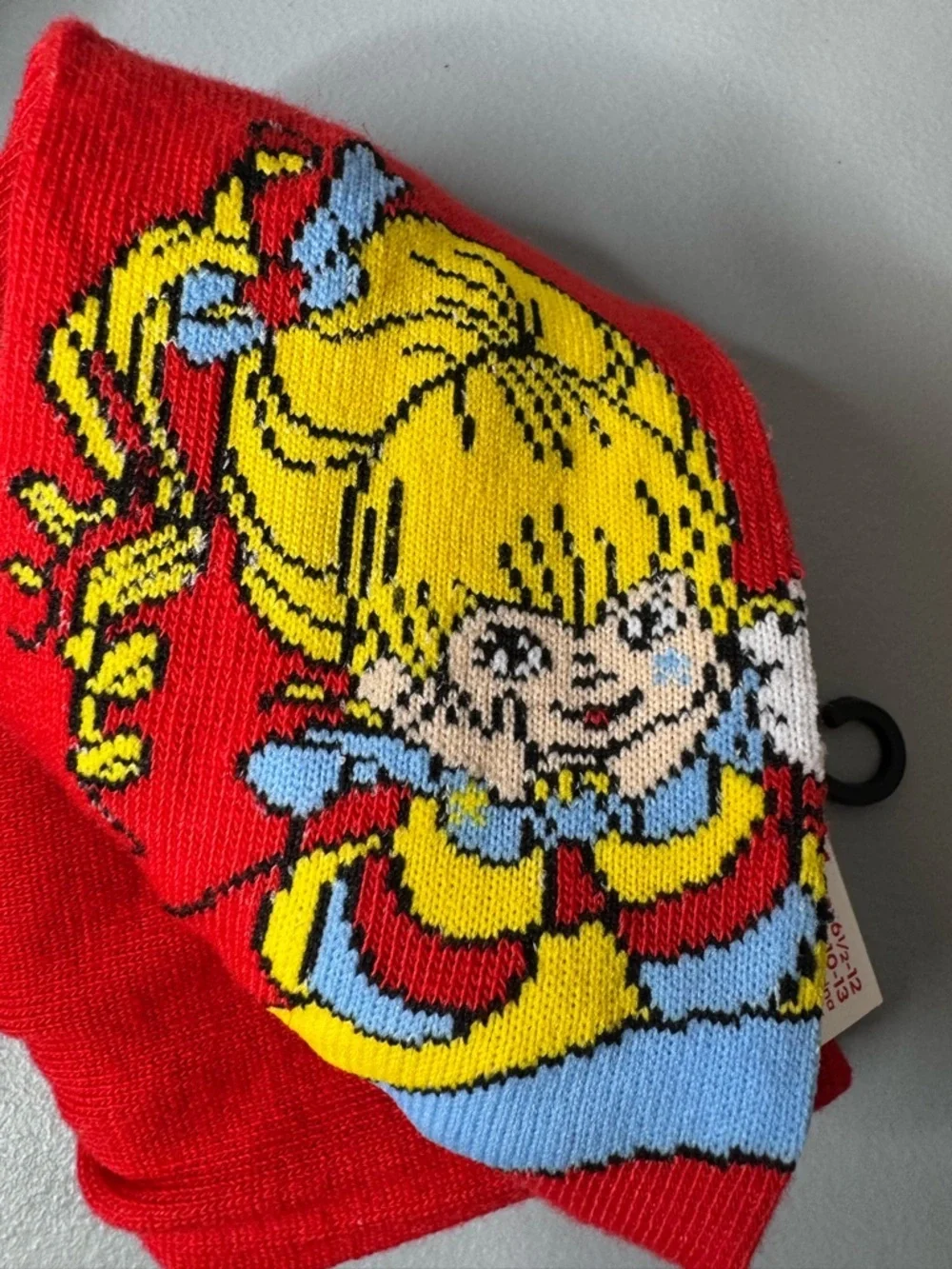 Rainbow Brite Character Crew Socks vintage style socks one size novelty